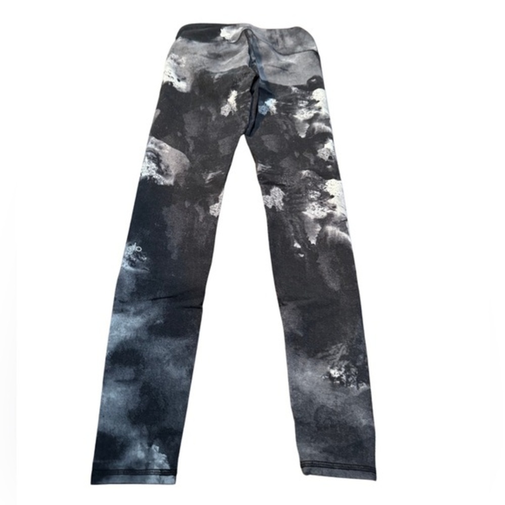 Alo yoga black and white leggings XXS